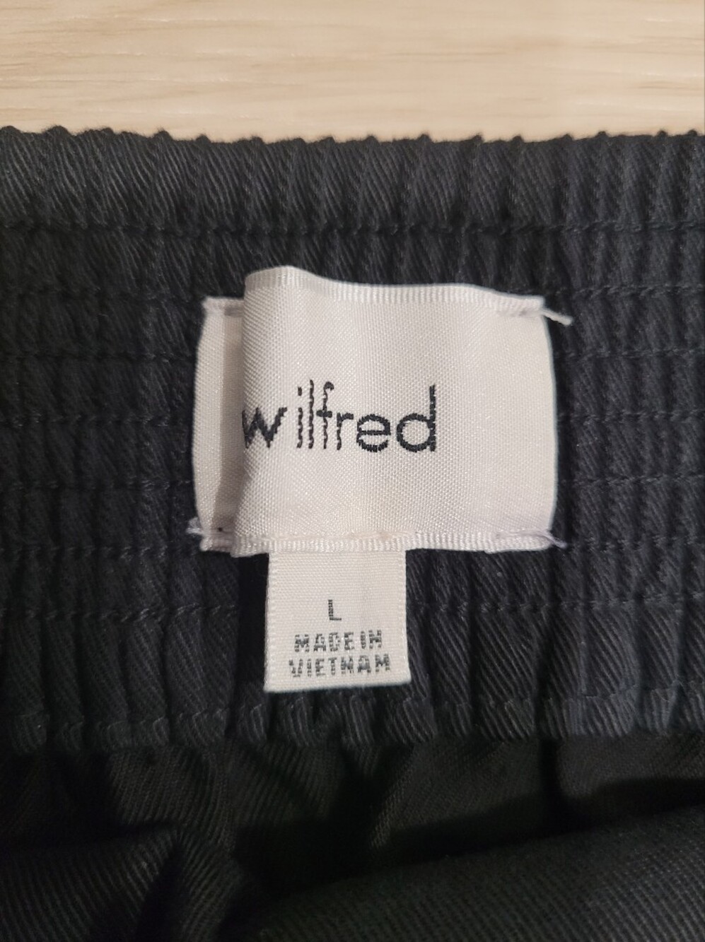Aritzia Wilfred Black Women L Gabrielle Midi Long Skirt - Picture 3 of 9